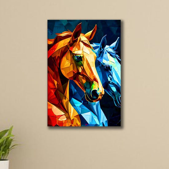 Horse Aesthetic Wooden Frame 8×11 Inch