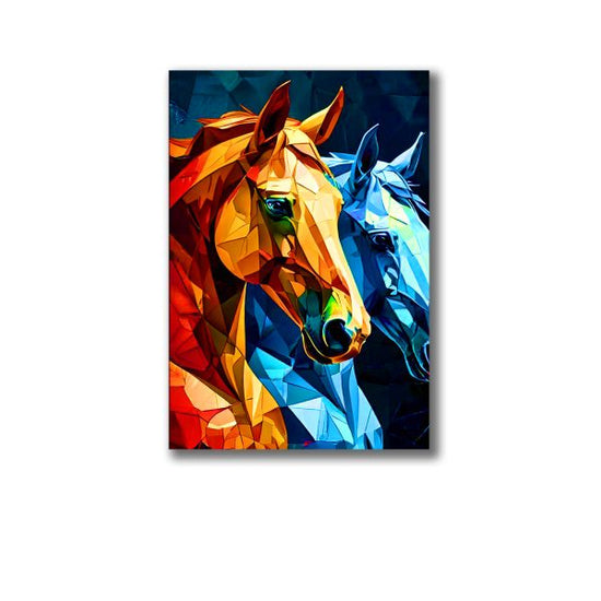 Horse Aesthetic Wooden Frame 8×11 Inch