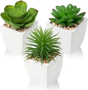 Mini Artificial Plant Ball | Square Shape Decoration for Home & Office🌿