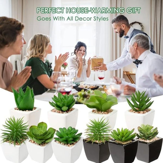 Mini Artificial Plant Ball | Square Shape Decoration for Home & Office🌿